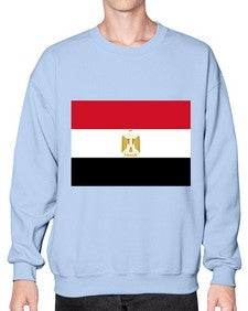 Egypt 704# - world flags- Sweatshirt - Crew