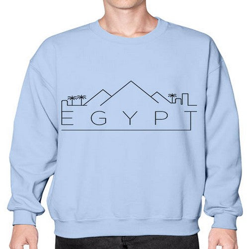 Egypt Minimal Skyline 705# - cities- Sweatshirt - Crew