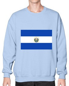 El Salvador 710# - world flags- Sweatshirt - Crew