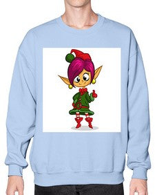 Elf 118# - cartoon general- Sweatshirt - Crew