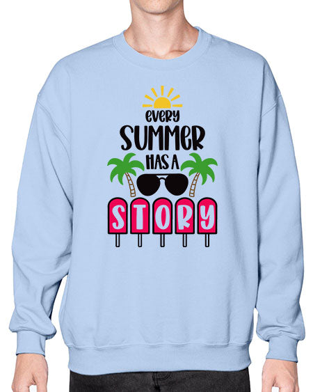 Every Summer Has A Story Style 46# - summer- Sweatshirt - Crew