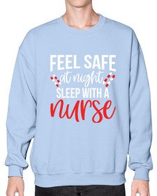 Feel Save Style 778# - nurse- Sweatshirt - Crew