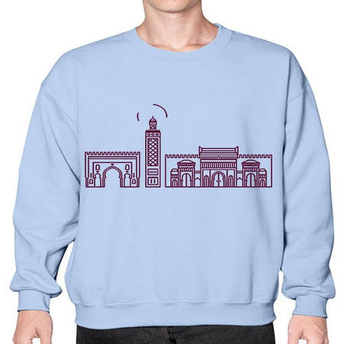 Fez 719# - cities- Sweatshirt - Crew
