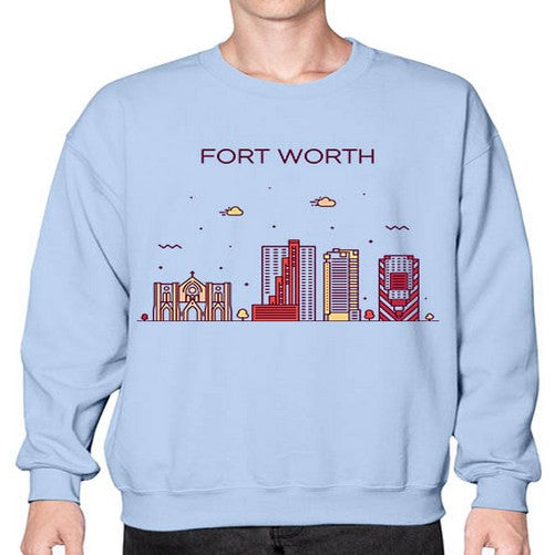 FortWorth 740# - cities- Sweatshirt - Crew