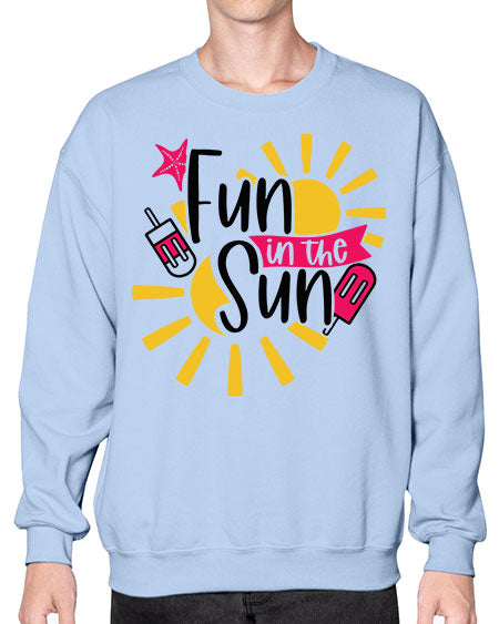 Fun In The Sun Style 45# - summer- Sweatshirt - Crew