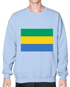 Gabon 754# - world flags- Sweatshirt - Crew