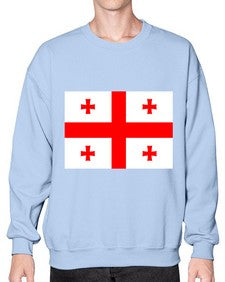 Georgia 759# - world flags- Sweatshirt - Crew