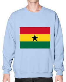 Ghana 768# - world flags- Sweatshirt - Crew