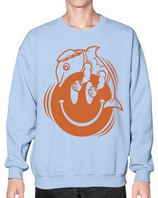 Give smile get hugs 131# - cartoon general- Sweatshirt - Crew