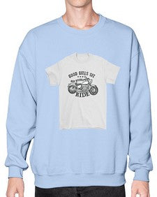 Good girls sitt 25# - motorcycle- Sweatshirt - Crew