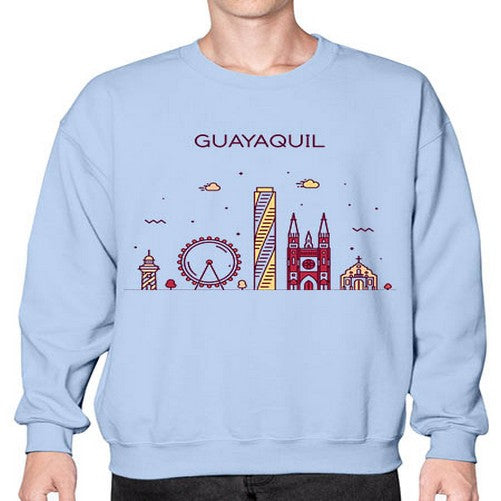 Guayaquil 794# - cities- Sweatshirt - Crew