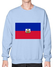 Haiti 802# - world flags- Sweatshirt - Crew
