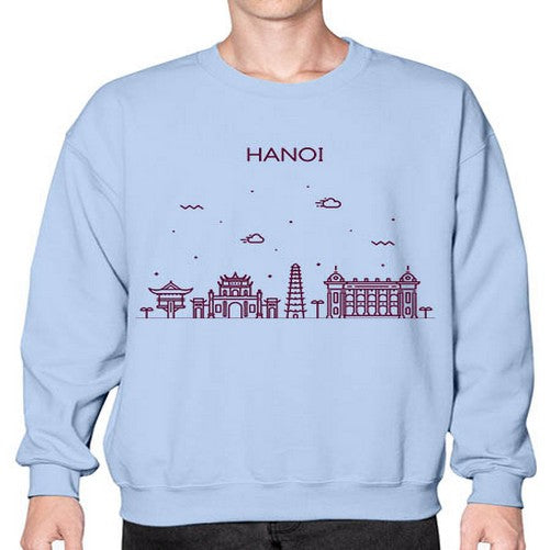 Hanoi 812# - cities- Sweatshirt - Crew