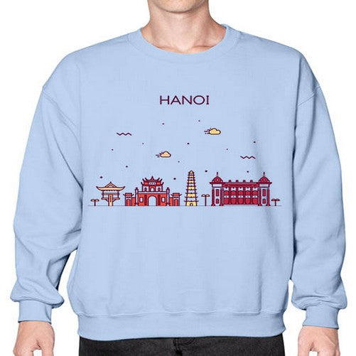 Hanoi 814# - cities- Sweatshirt - Crew