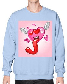 Heart 139# - cartoon general- Sweatshirt - Crew
