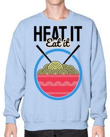 Heat it Eat it 1037# - Ramen- Sweatshirt - Crew