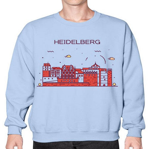 Heidelberg 833# - cities- Sweatshirt - Crew
