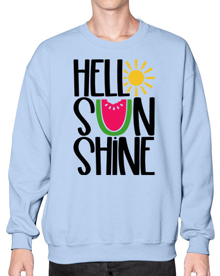 Hello Sunshine Style 37# - summer- Sweatshirt - Crew