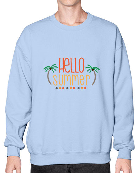 Hello summer 96# - summer- Sweatshirt - Crew