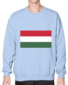Hungary 913# - world flags- Sweatshirt - Crew