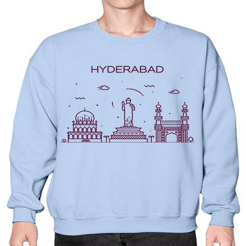 Hyderabad 914# - cities- Sweatshirt - Crew