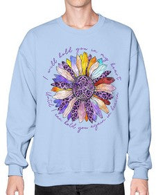 I Will Hold You In My Hear Alzheimer 178# - alzheimers- Sweatshirt - Crew