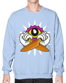 I spy you 140# - cartoon general- Sweatshirt - Crew
