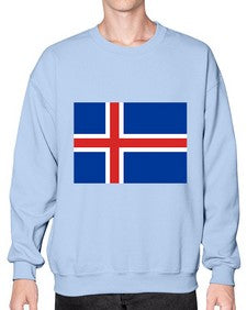 Iceland 921# - world flags- Sweatshirt - Crew
