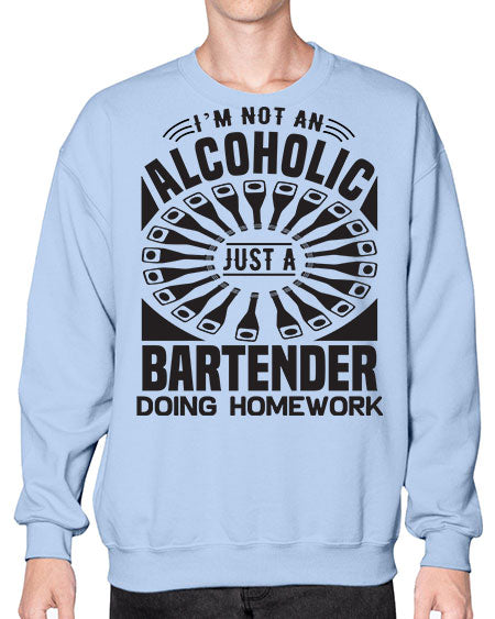 Im not an Style 233# - bartender- Sweatshirt - Crew