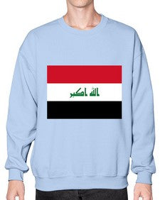 Iraq 961# - world flags- Sweatshirt - Crew