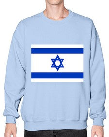 Israel 963# - world flags- Sweatshirt - Crew