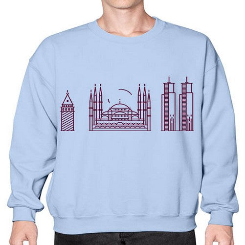 Istanbul 966# - cities- Sweatshirt - Crew