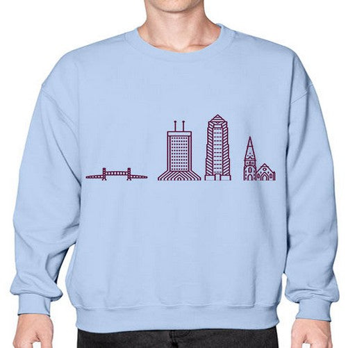 JacksonvilleFL 976# - cities- Sweatshirt - Crew