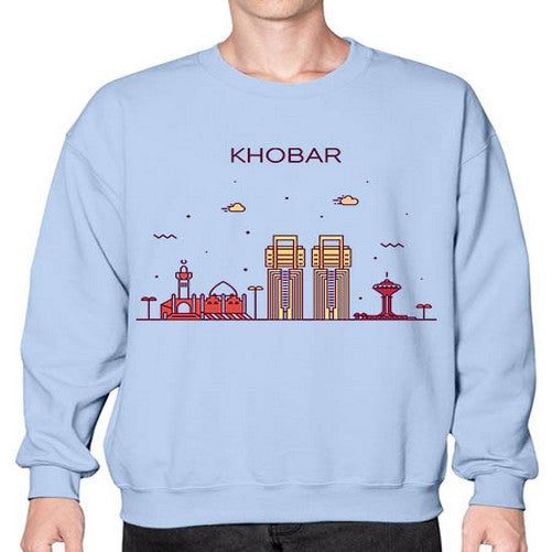 Khobar 1053# - cities- Sweatshirt - Crew
