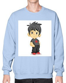 Kid 149# - cartoon general- Sweatshirt - Crew