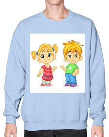 Kid 157# - cartoon general- Sweatshirt - Crew