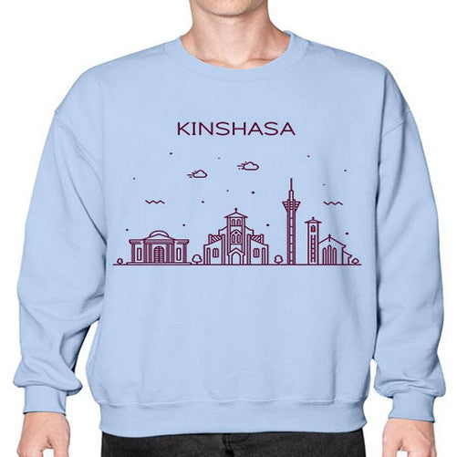 Kinshasa 1062# - cities- Sweatshirt - Crew