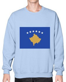 Kosovo 1077# - world flags- Sweatshirt - Crew