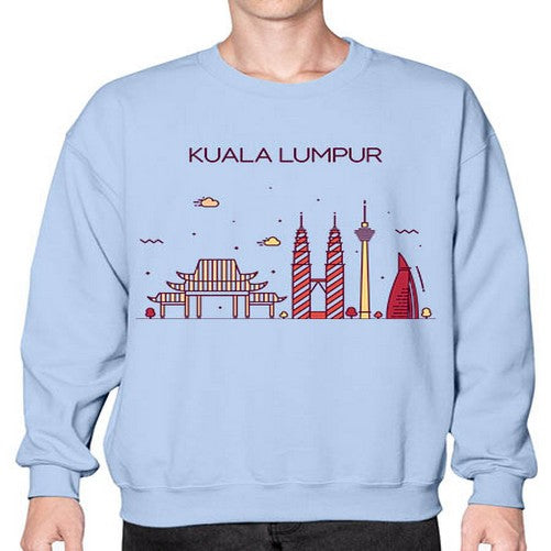 KualaLumpur 1092# - cities- Sweatshirt - Crew