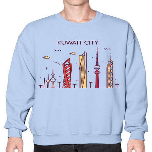 Kuwait 1095# - cities- Sweatshirt - Crew