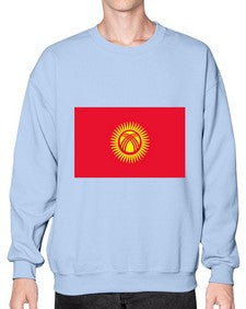 Kyrgyzstan 1103# - world flags- Sweatshirt - Crew