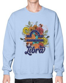 Libra 128# - libra- Sweatshirt - Crew