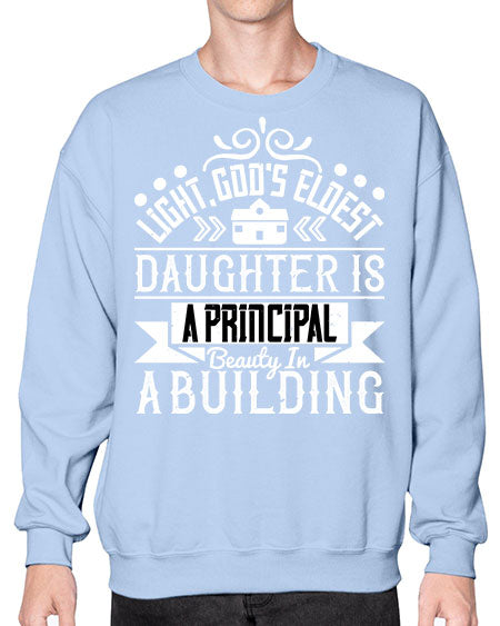 Light Gods eldest daughter is a principal beauty in a building Style 274# - architect- Sweatshirt - Crew