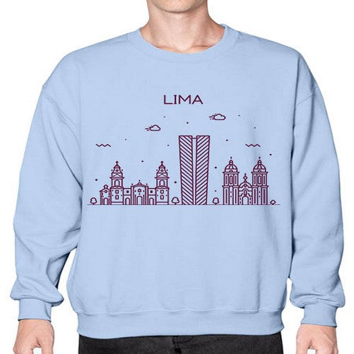 Lima 1136# - cities- Sweatshirt - Crew