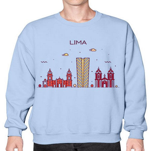 Lima 1139# - cities- Sweatshirt - Crew