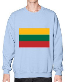 Lithuania 1149# - world flags- Sweatshirt - Crew