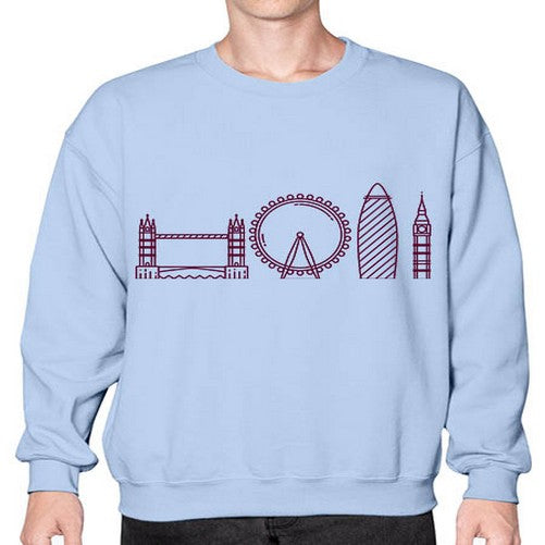 London 1157# - cities- Sweatshirt - Crew