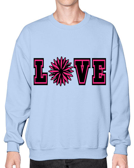 Love 694# - cheer- Sweatshirt - Crew