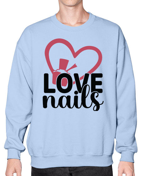 Love Nails 1072# - nail tech- Sweatshirt - Crew