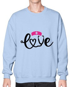 Love Style Style 1073# - nurse- Sweatshirt - Crew
